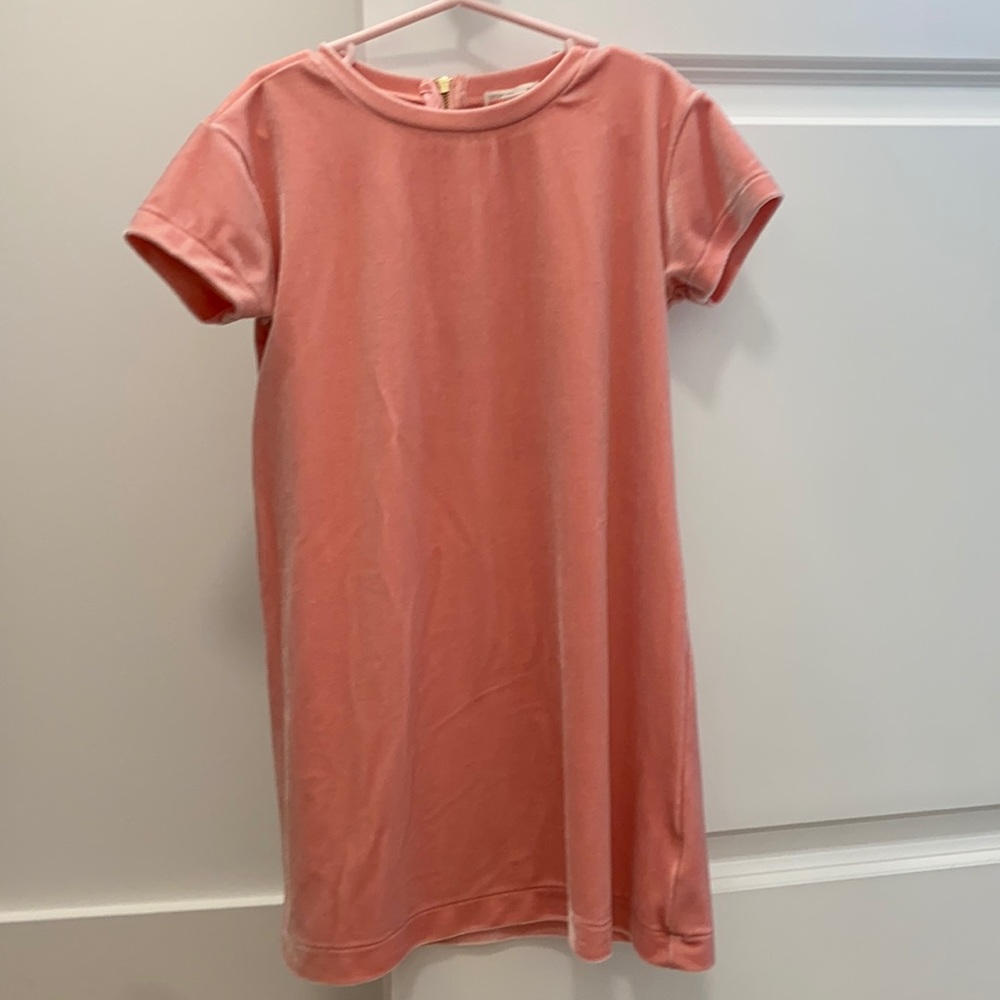 Crewcuts everyday size 6 velvet pink holiday dress
